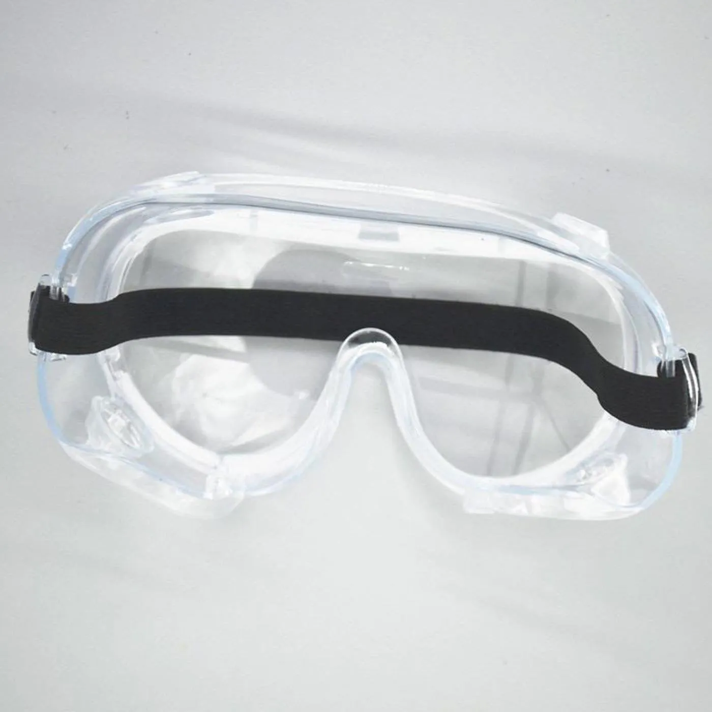 1 piece Clear Lens Wide-Vision Adjustable Anti-Fog Protective Safety Goggles