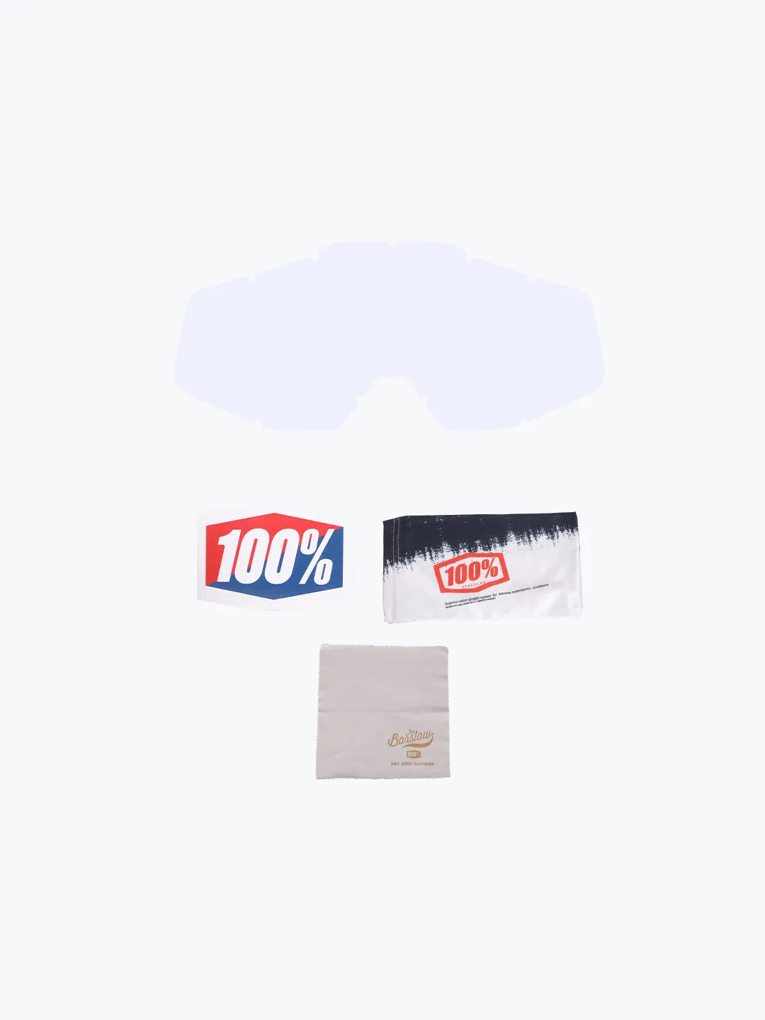 100% Goggles Yellow Blu Blue Tint