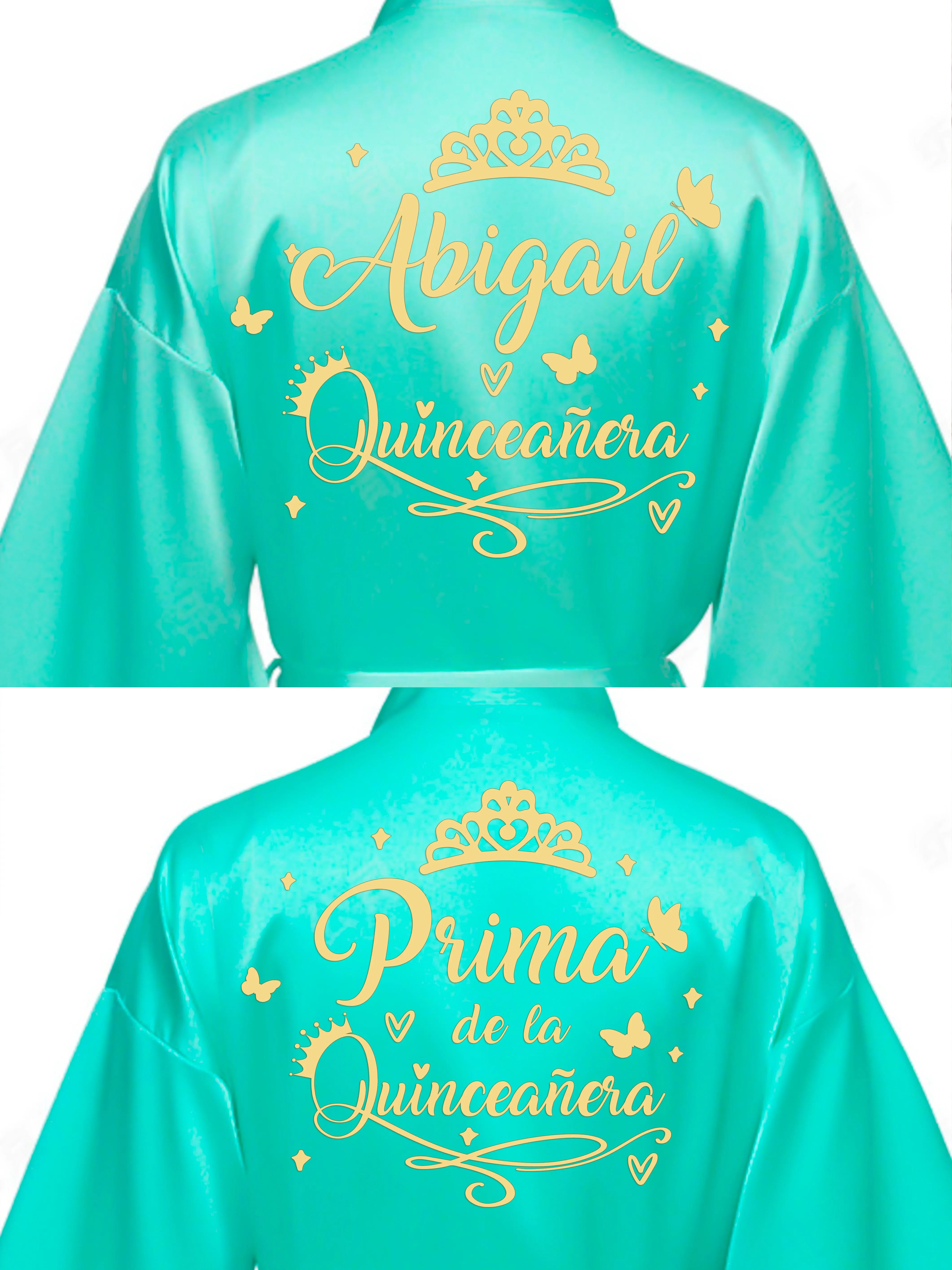 2 Batas quinceanera Mint with Gold