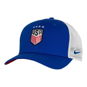 Adult Nike USWNT Royal Trucker Hat