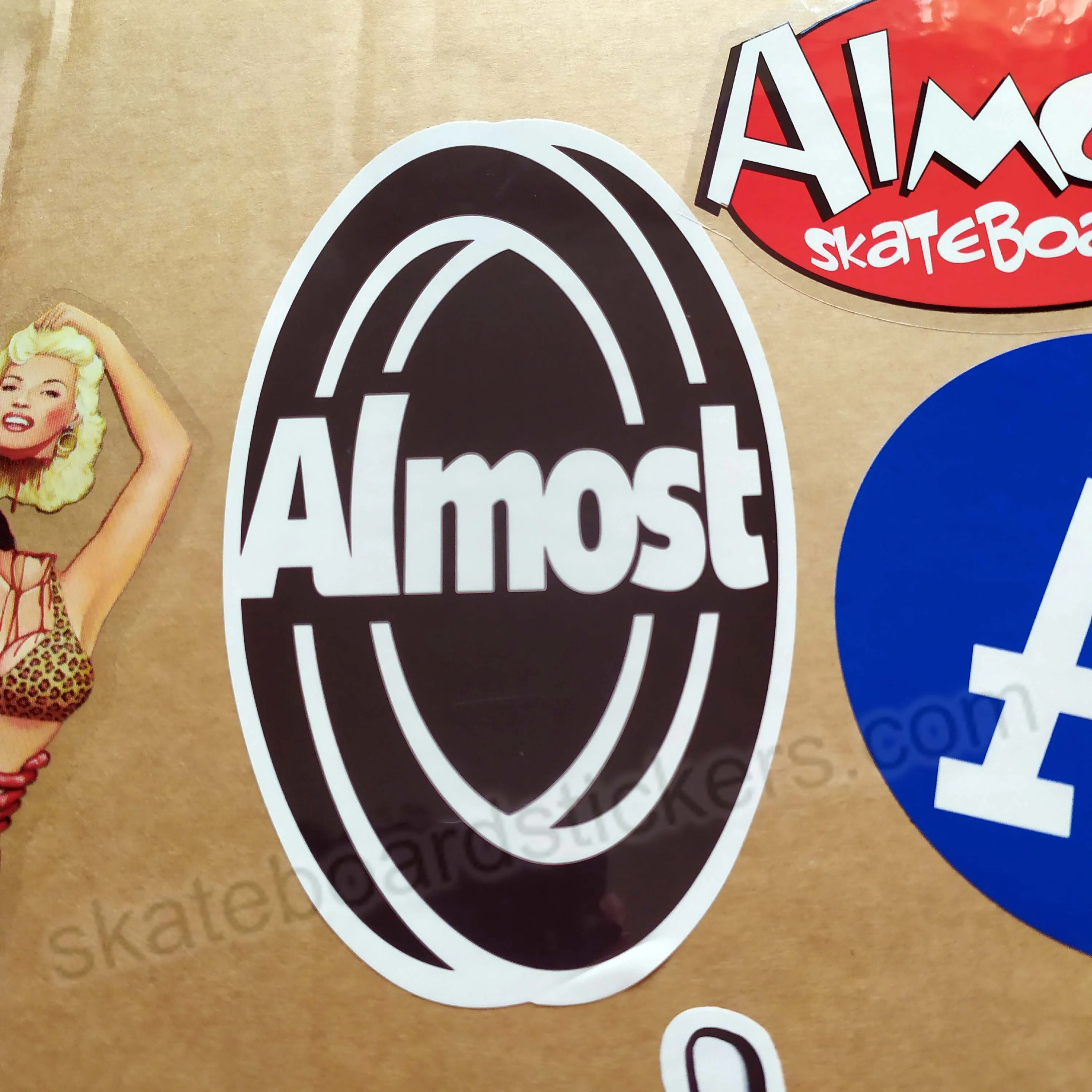 Almost Skateboards "Rings" Skateboard Sticker