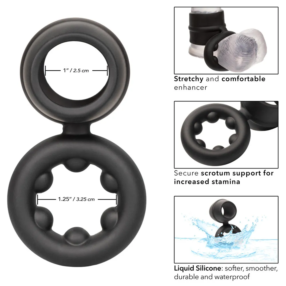 Alpha Liquid Silicone Dual Magnum Ring