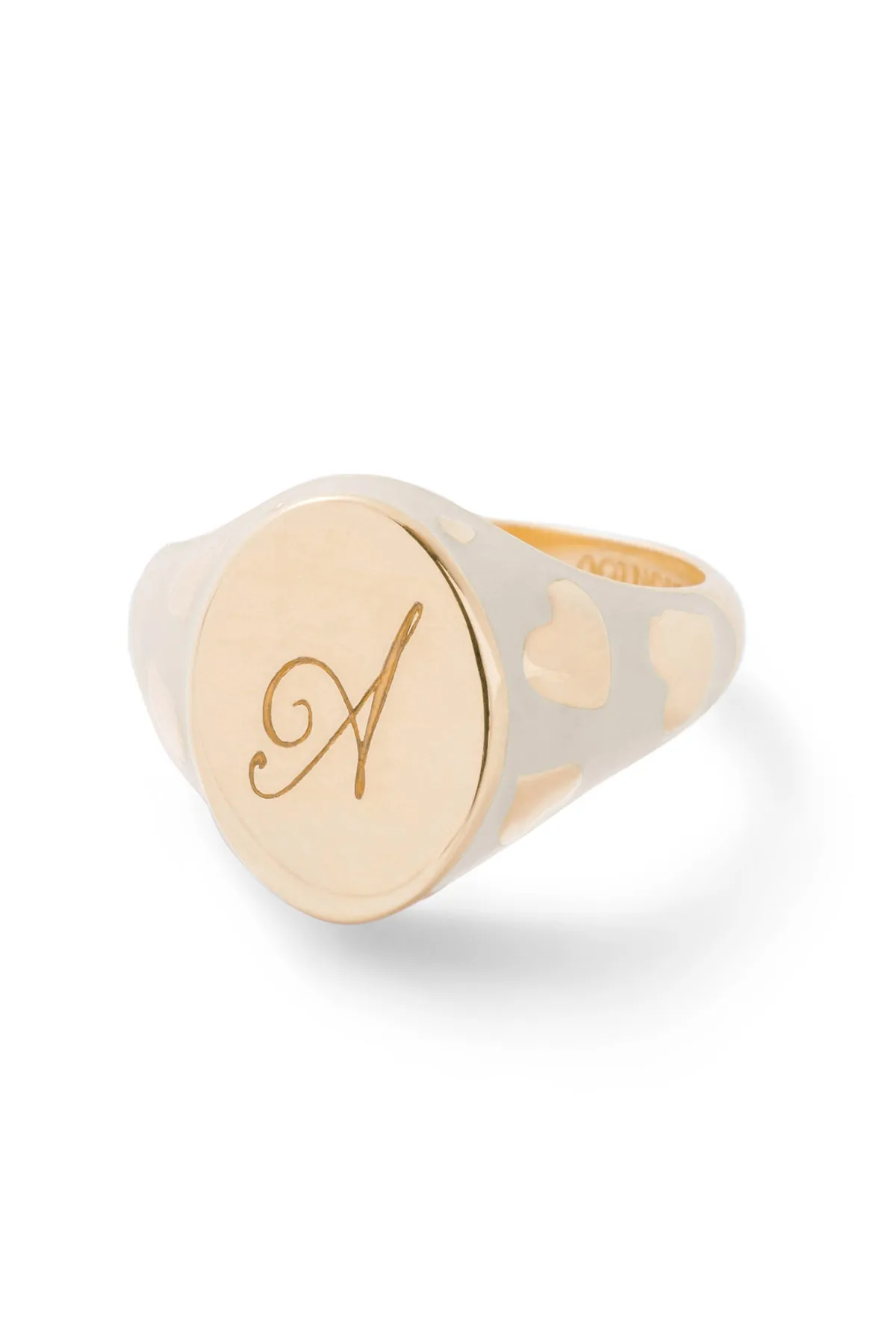 Amour Signet Ring - In Stock