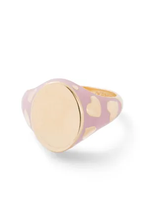 Amour Signet Ring - In Stock