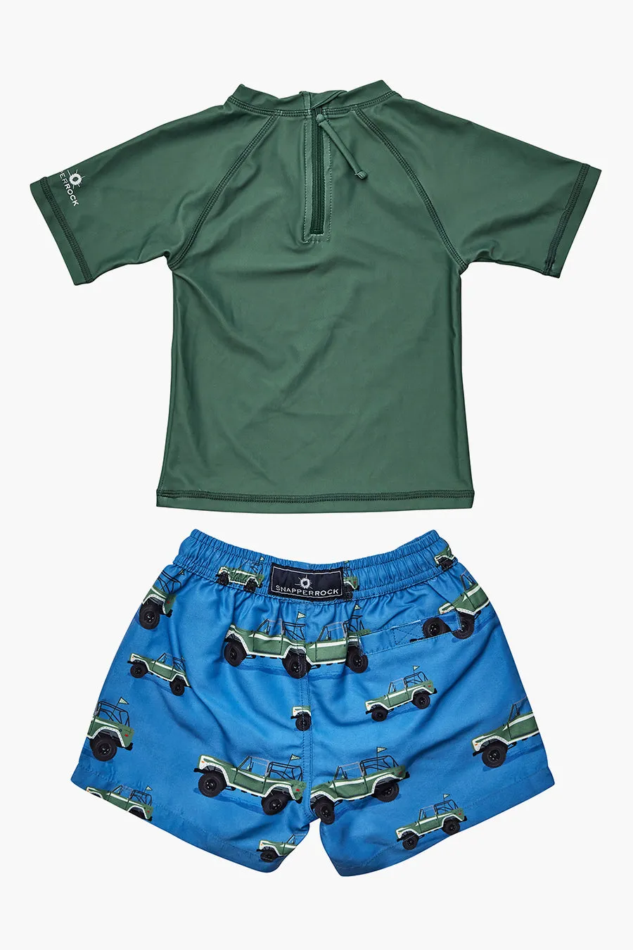 Baby Boy Swim Snapper Rock Surf Safari Set