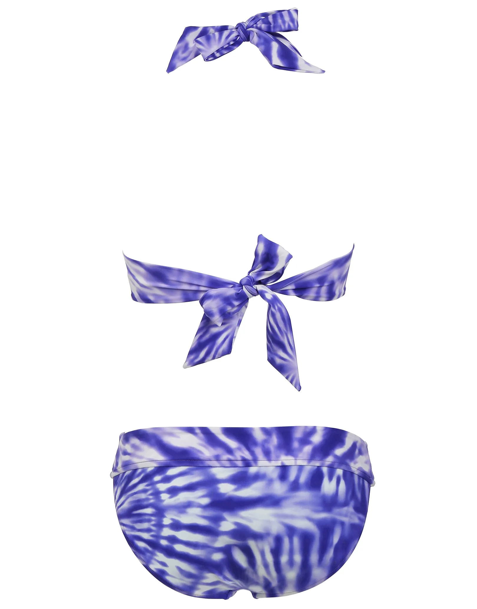 Beach Break Twist Band Hipster Bikini Bottom - Dazzling Blue