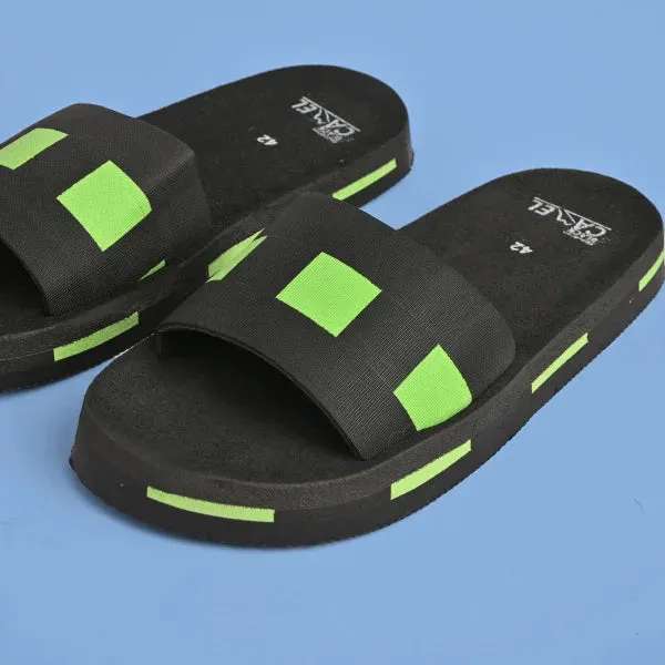 Box Style Slides slipper for men by Slipper-feet