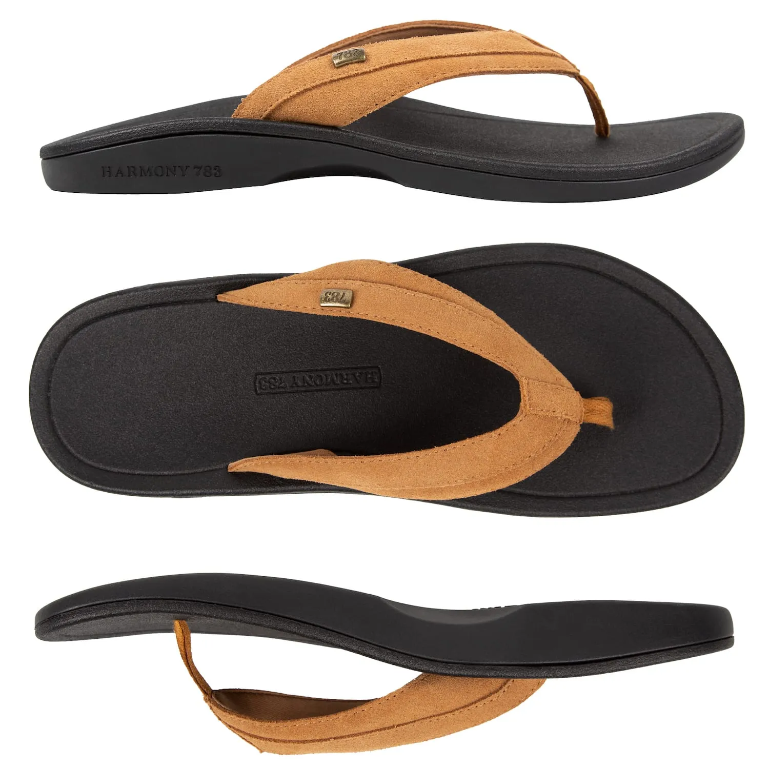 Cameron Sandal • Chestnut Suede