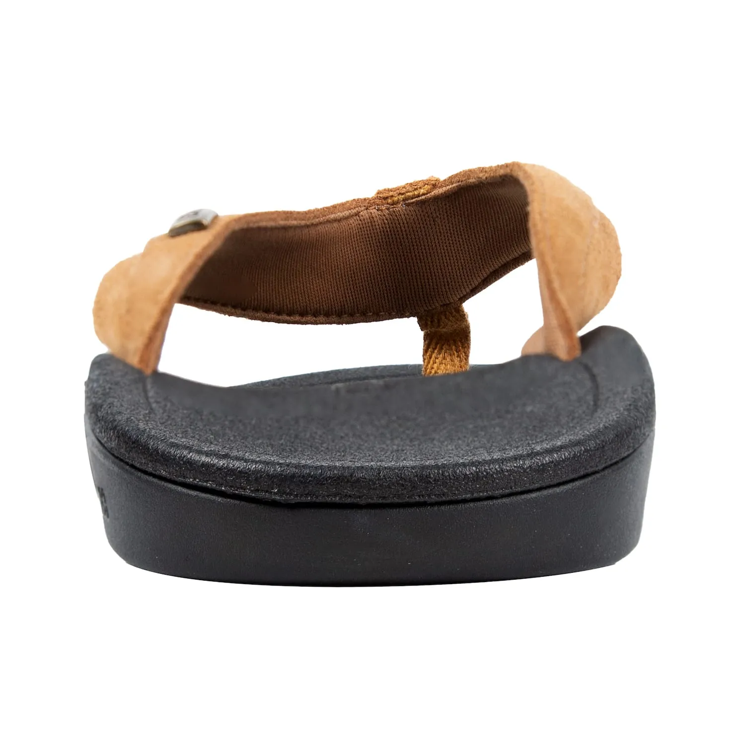 Cameron Sandal • Chestnut Suede