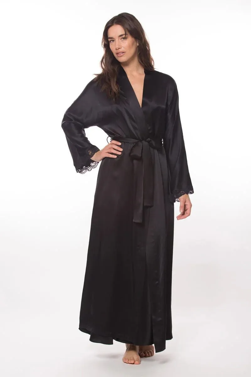 Christine Long Boudoir Silk Robe