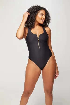 CORE Racerback One Piece in Black