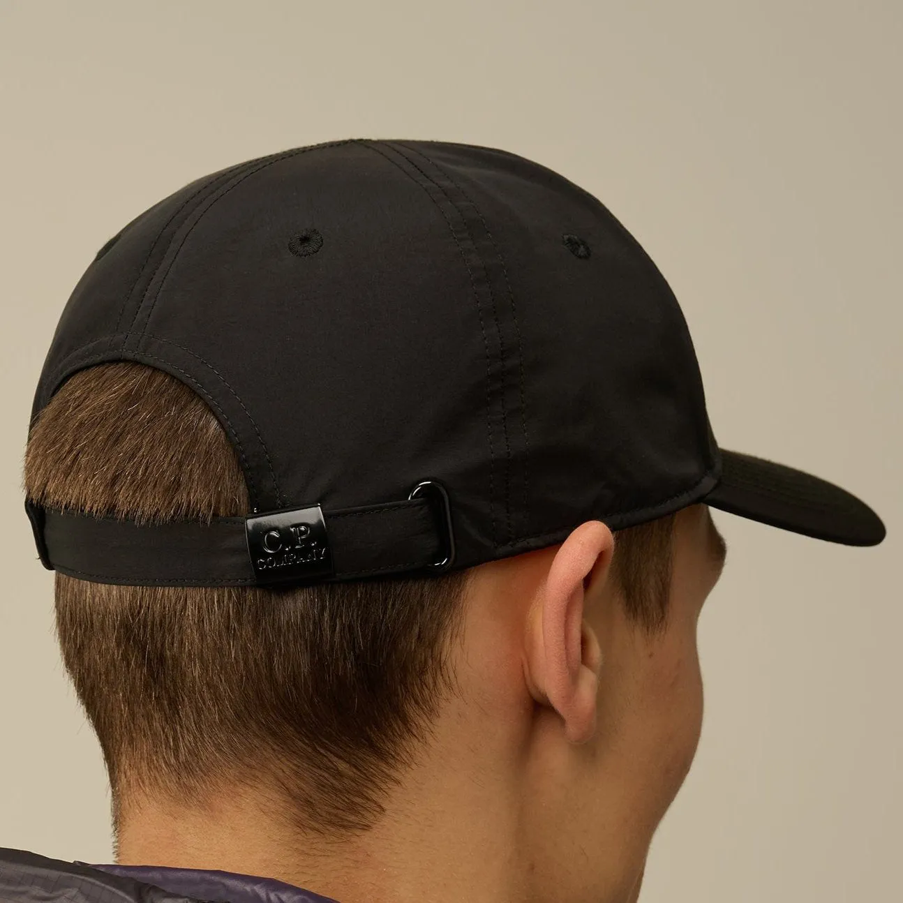 CP Company Black Chrome-R Cap