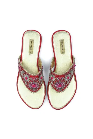 Embellished Chappals | Gulkaar