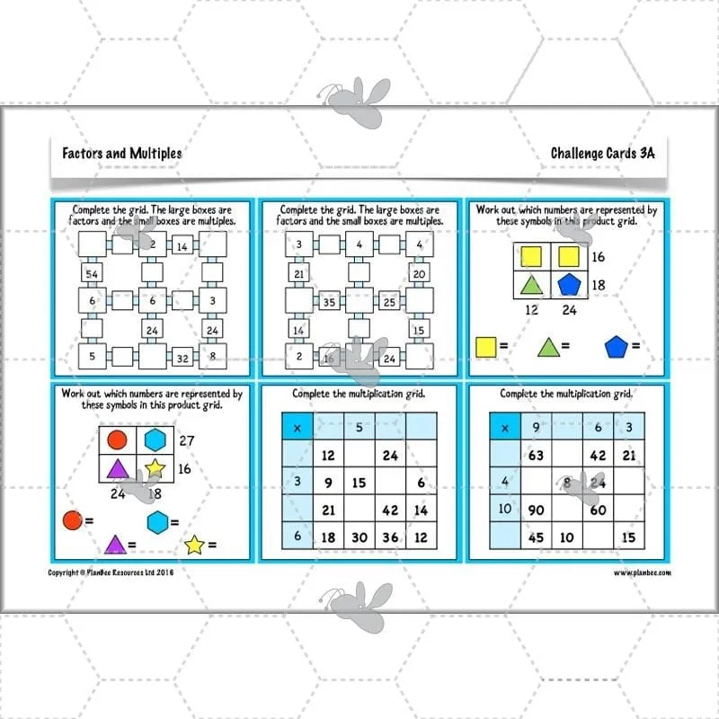 Factors and Multiples