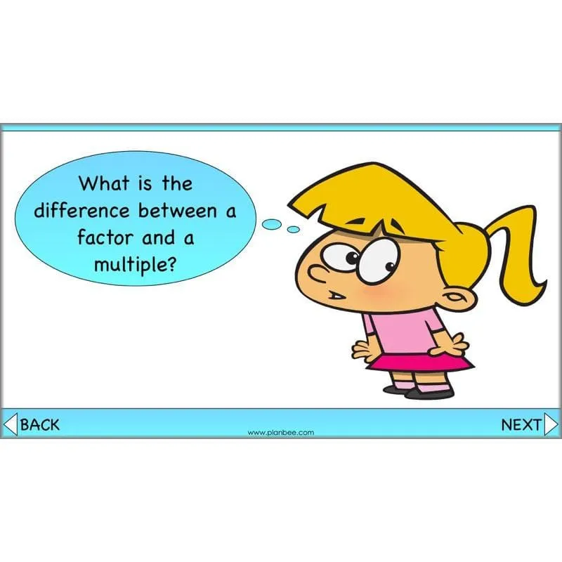 Factors and Multiples