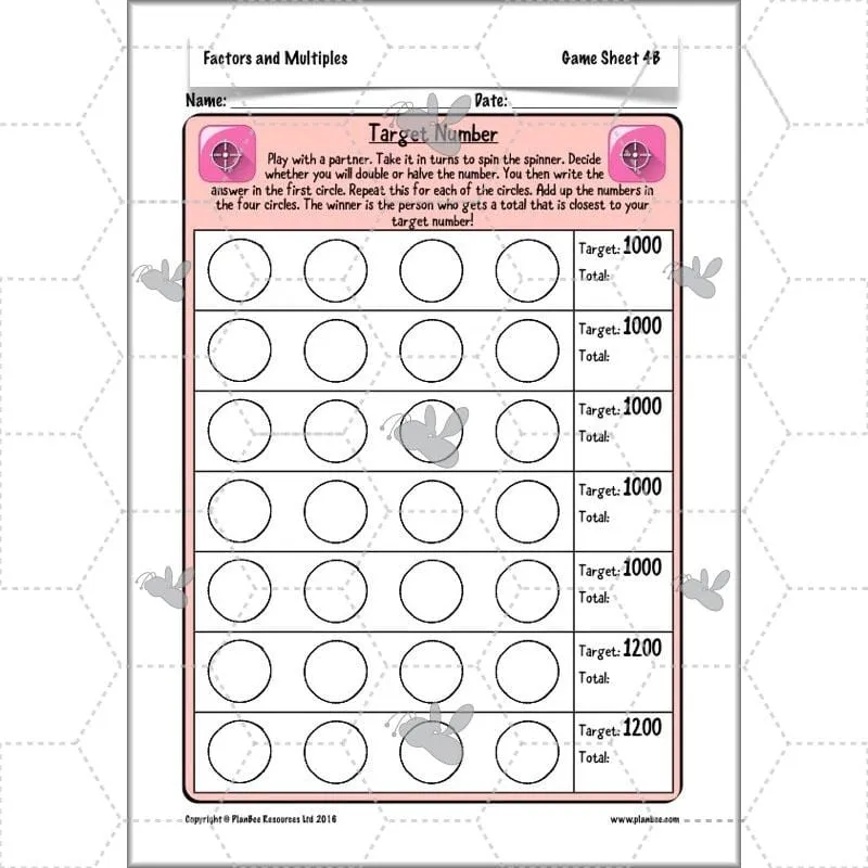 Factors and Multiples