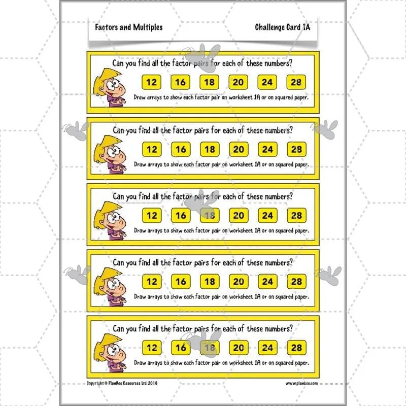 Factors and Multiples