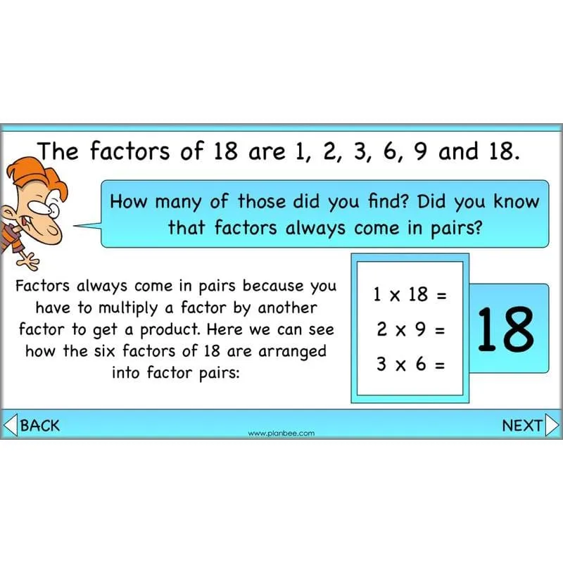 Factors and Multiples