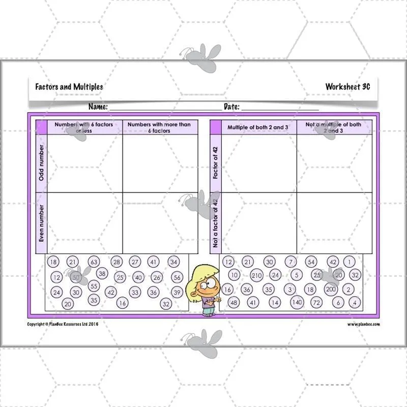 Factors and Multiples