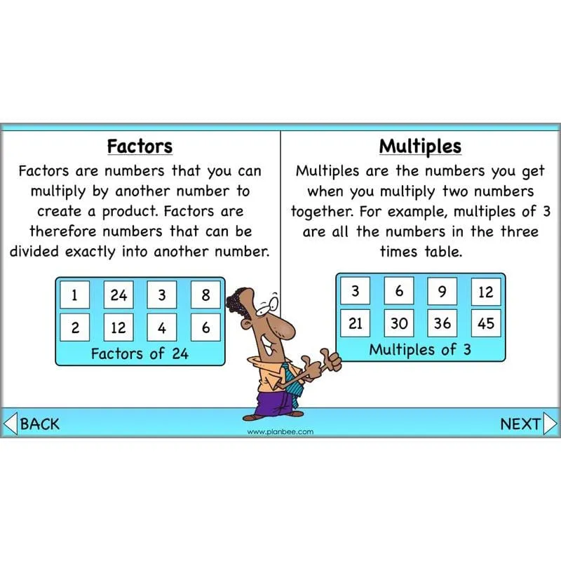 Factors and Multiples