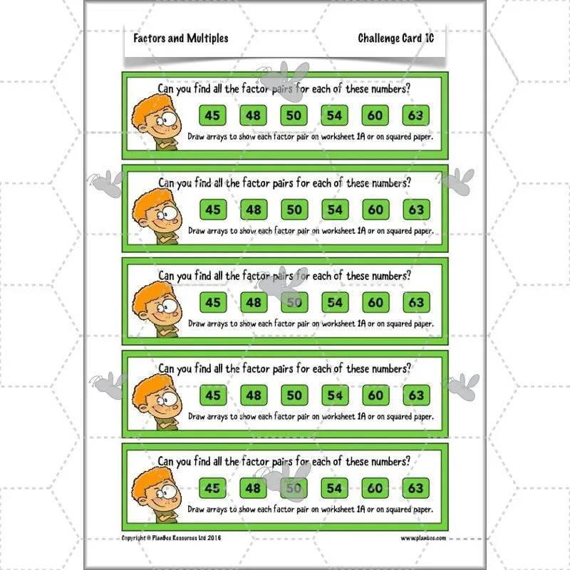 Factors and Multiples