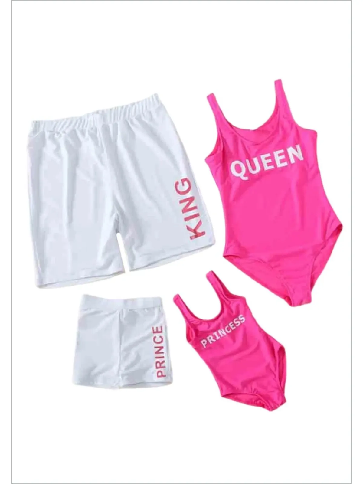 Family Style Royal Pool Day Swimsuits