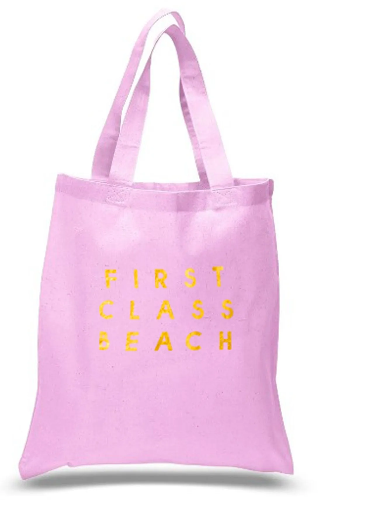 FIRST CLASS BEACH GOLD AND PUNK BAG