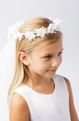 First Communion Veil for Girls LNK775