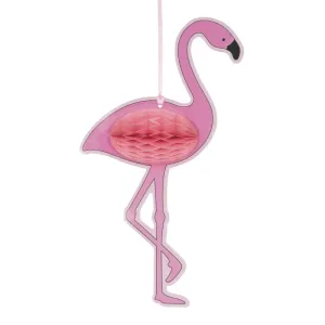 Flamingo Honeycomb Decoration