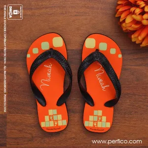 Footprints © Personalized Flip Flops for Girls