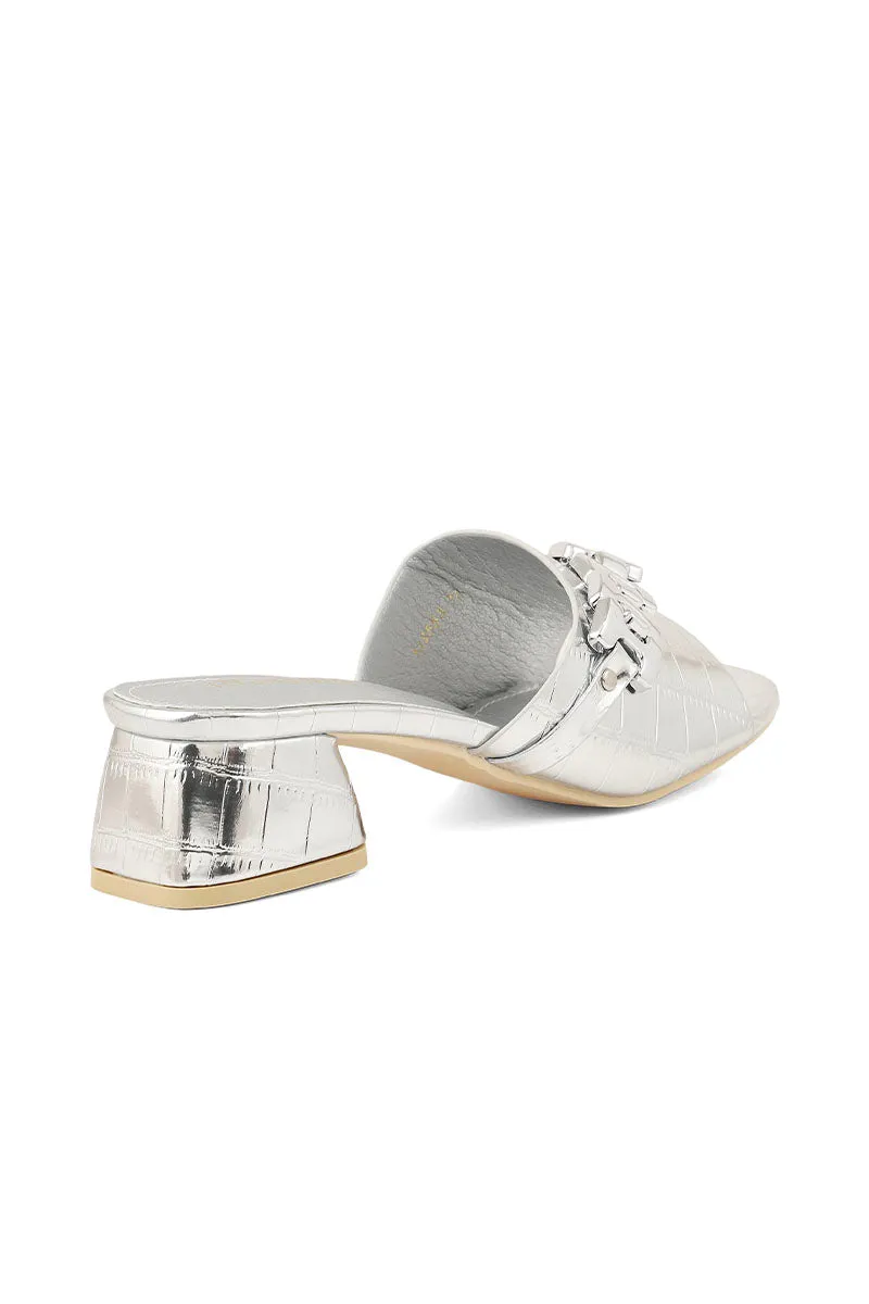 Formal Slip On I38553-Silver