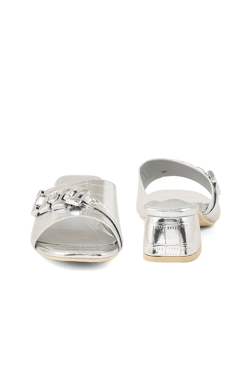 Formal Slip On I38553-Silver