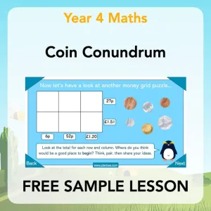 FREE Sample Lesson: Coin Conundrum