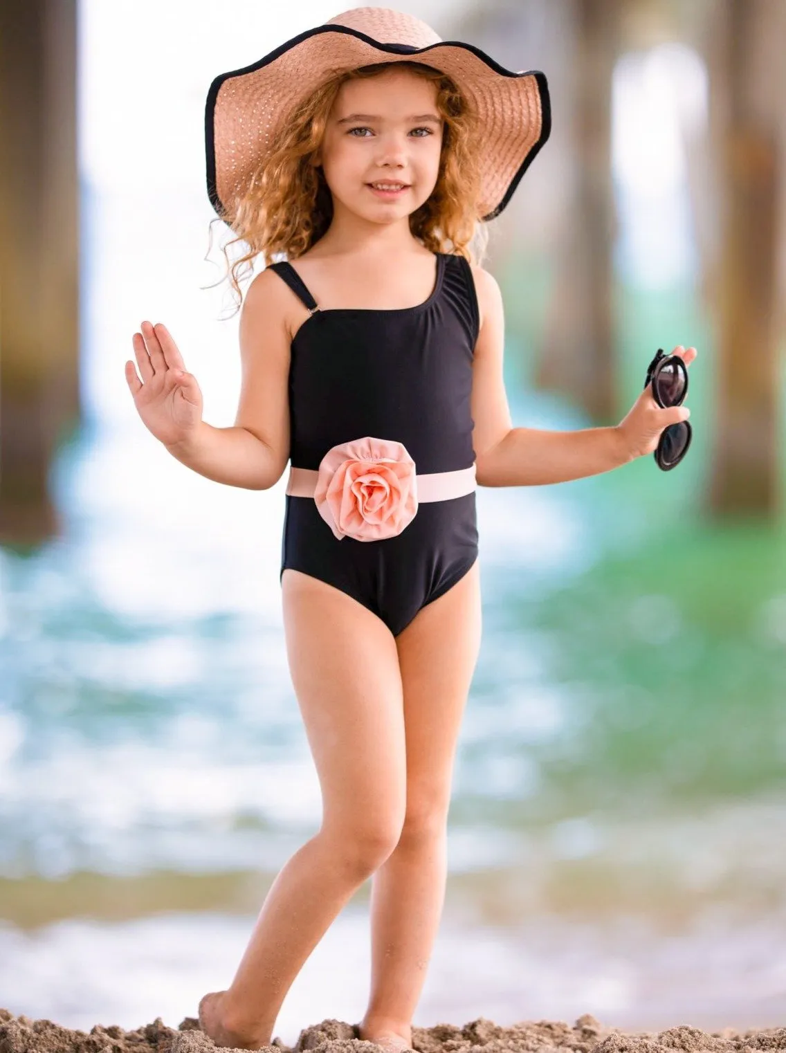 Girls All About The Girls One Piece Swimsuit