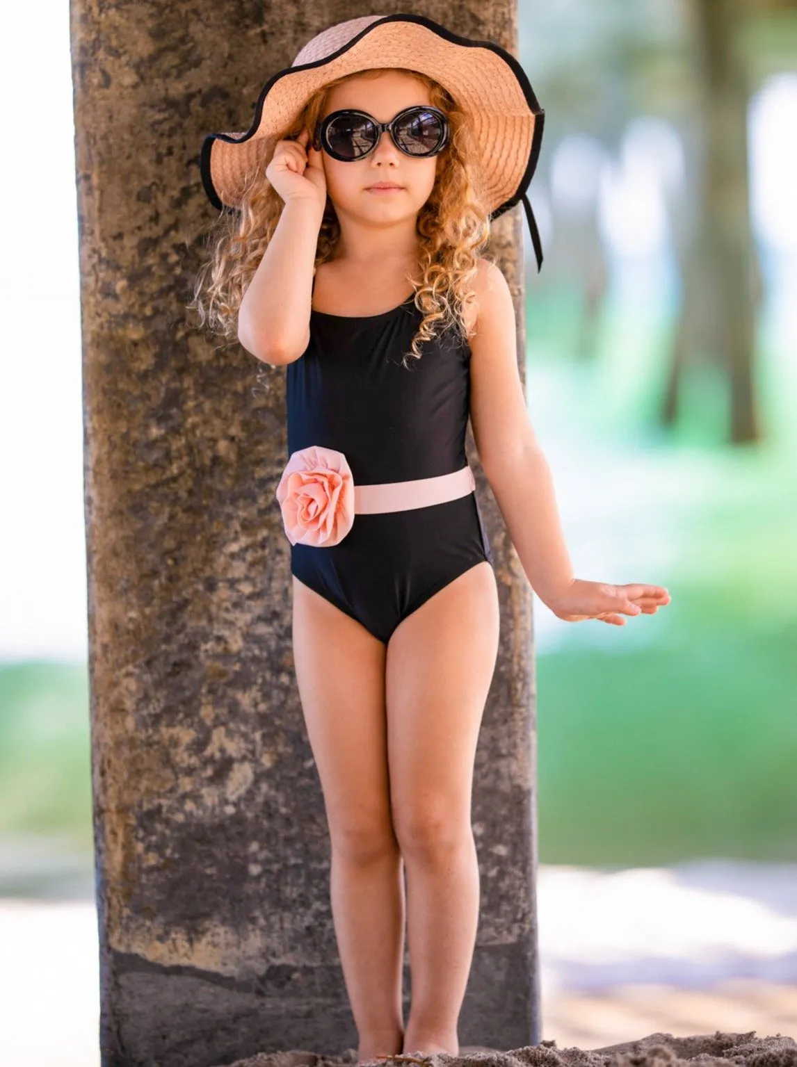 Girls All About The Girls One Piece Swimsuit