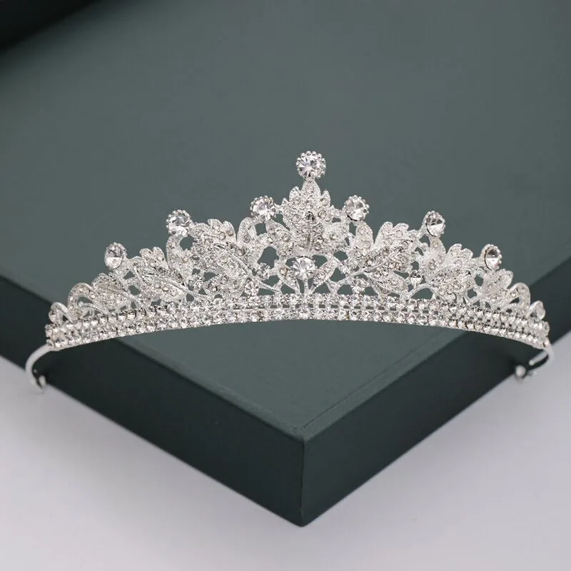 Gold and Silver Color Crowns and Tiaras For Weddings and Parties