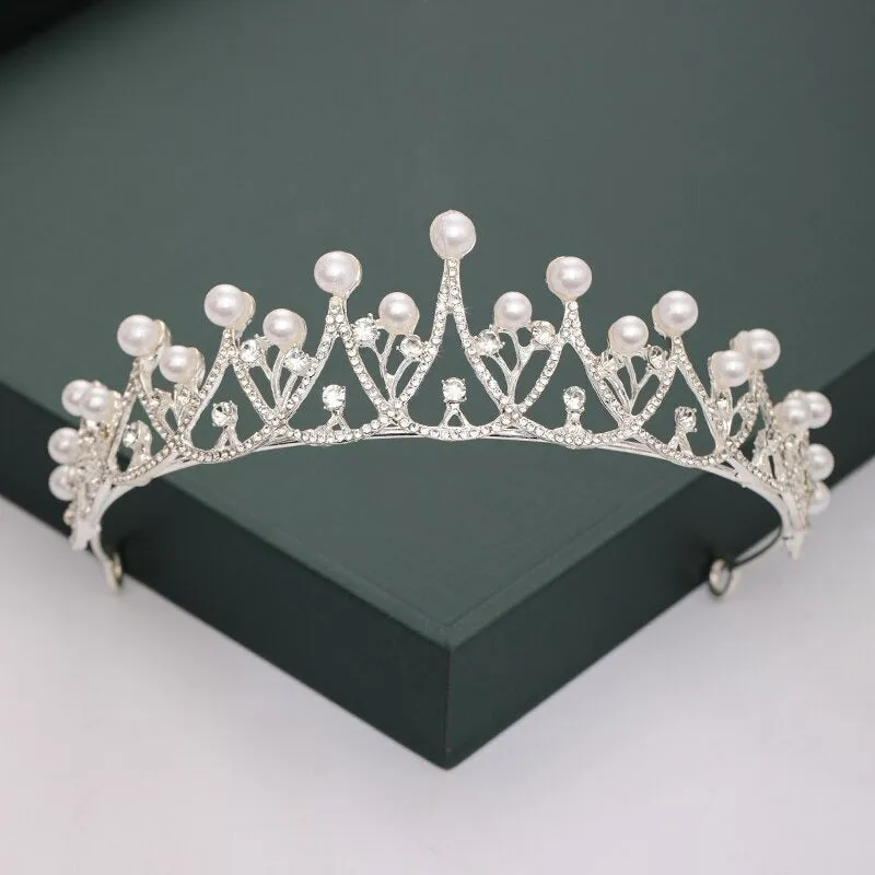 Gold and Silver Color Crowns and Tiaras For Weddings and Parties