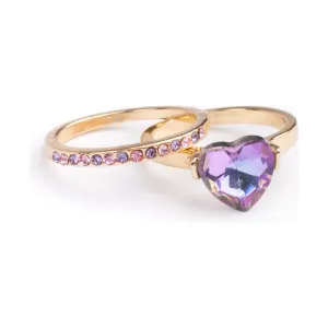 Great Pretenders Ring Set Boutique Chic Precious Purple