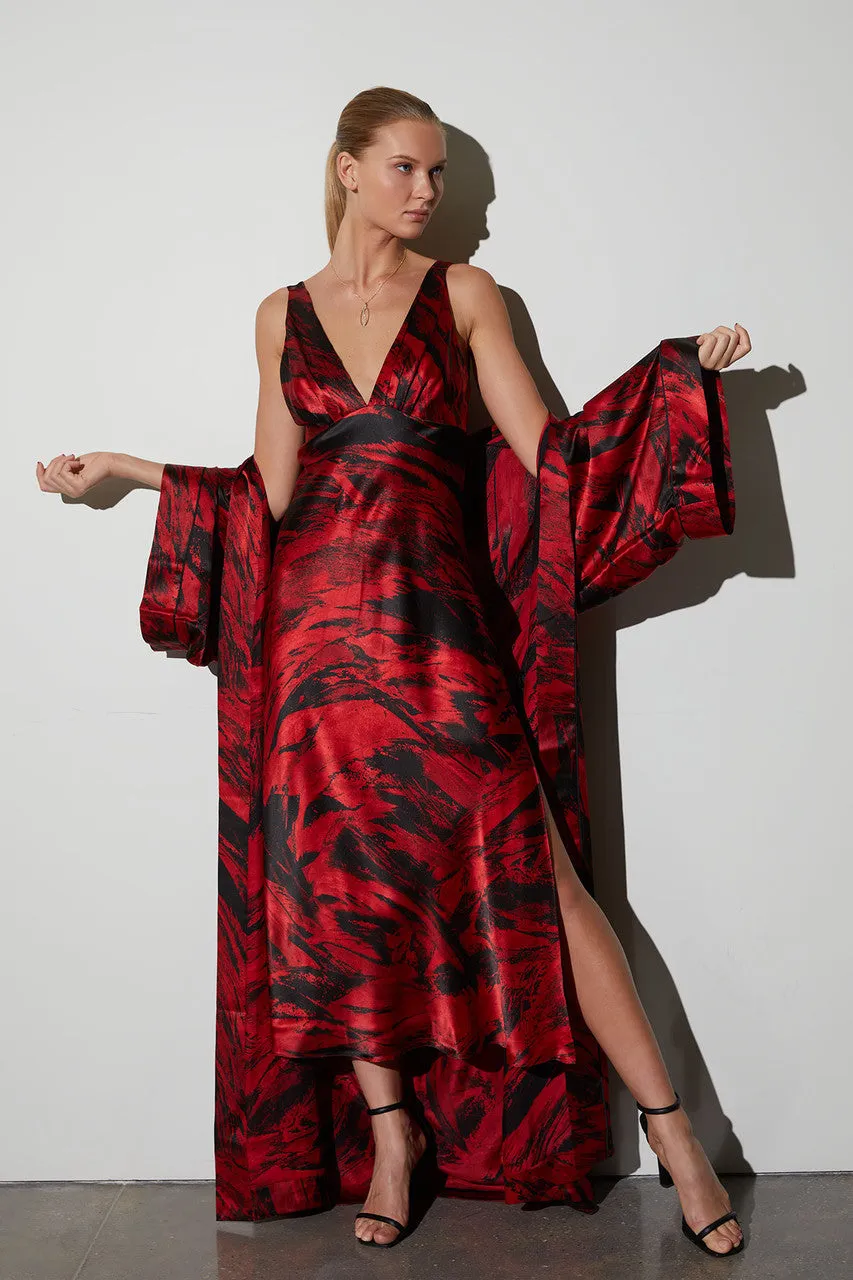 Haori Silk Robe