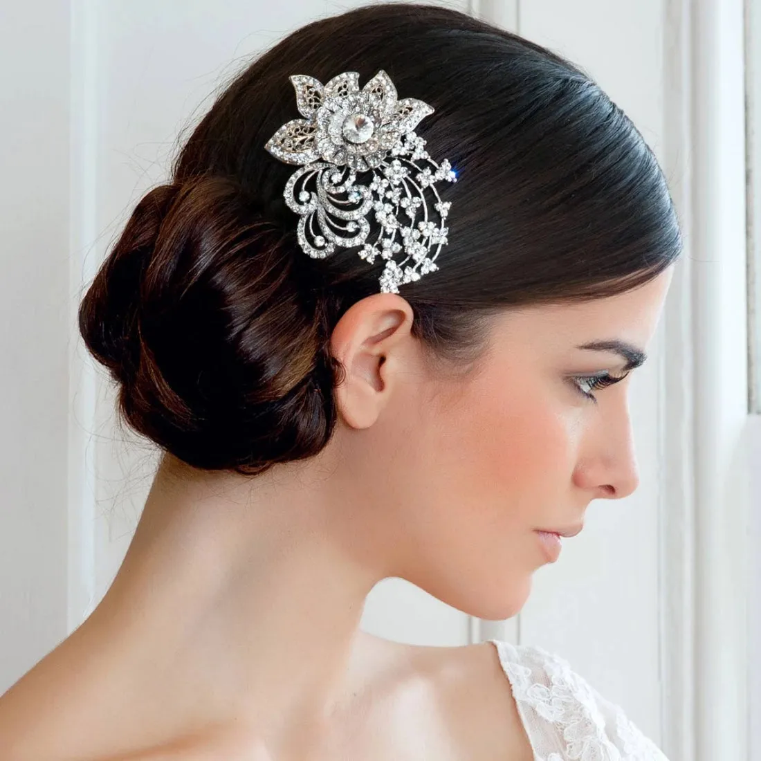 Heirloom Posy Headpiece