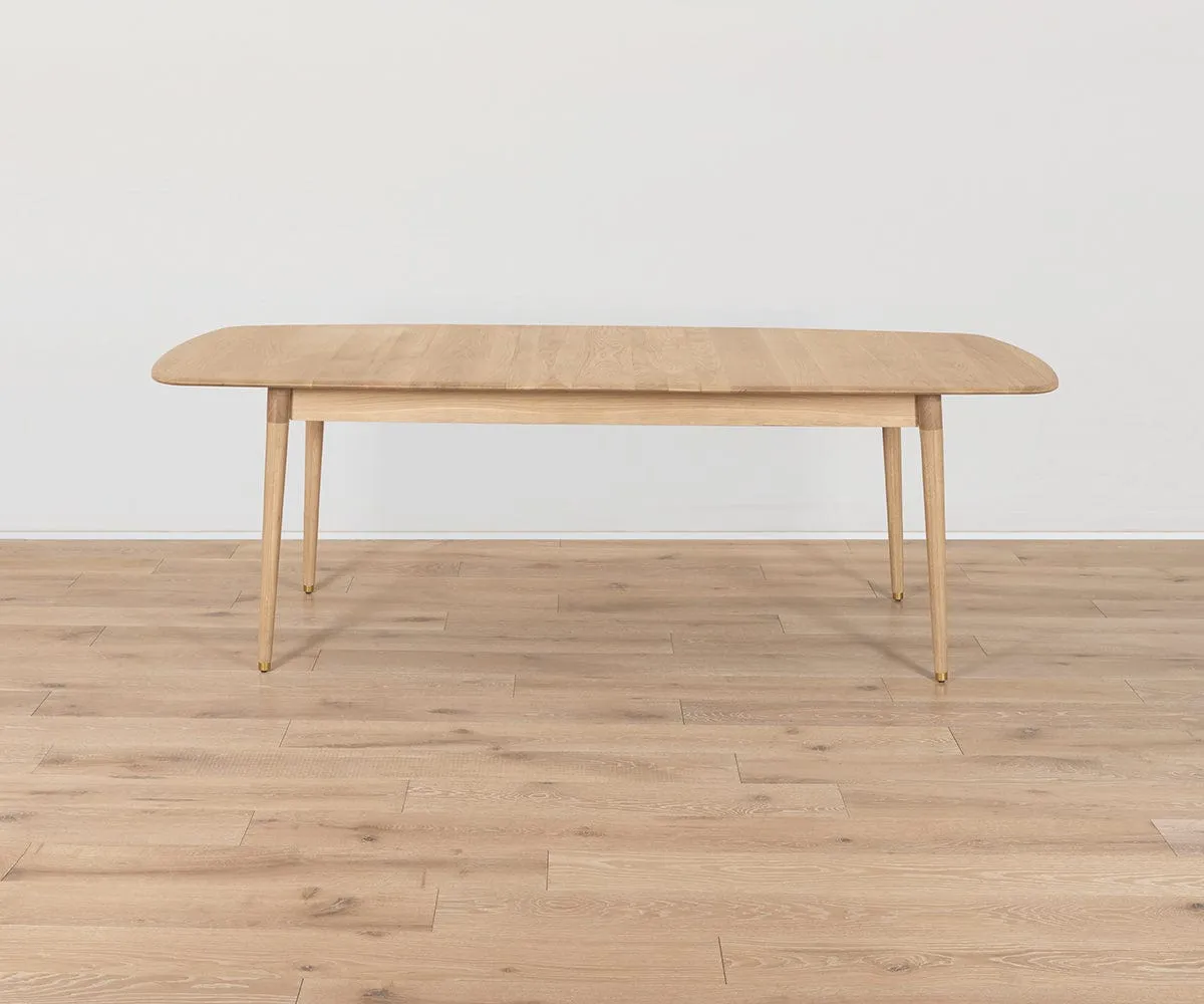 Hendrick Extension Dining Table - White Oak