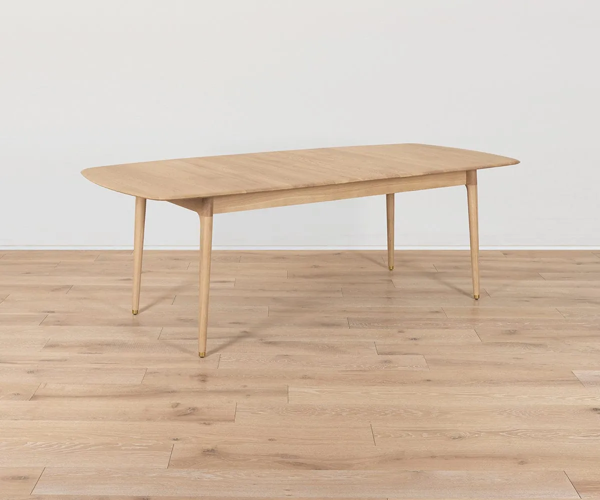 Hendrick Extension Dining Table - White Oak