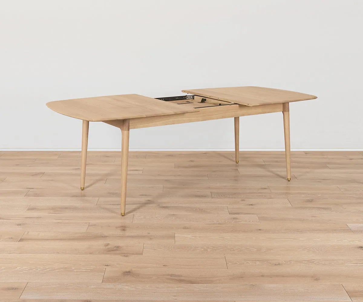 Hendrick Extension Dining Table - White Oak