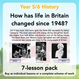 How has life in Britain changed since 1948?