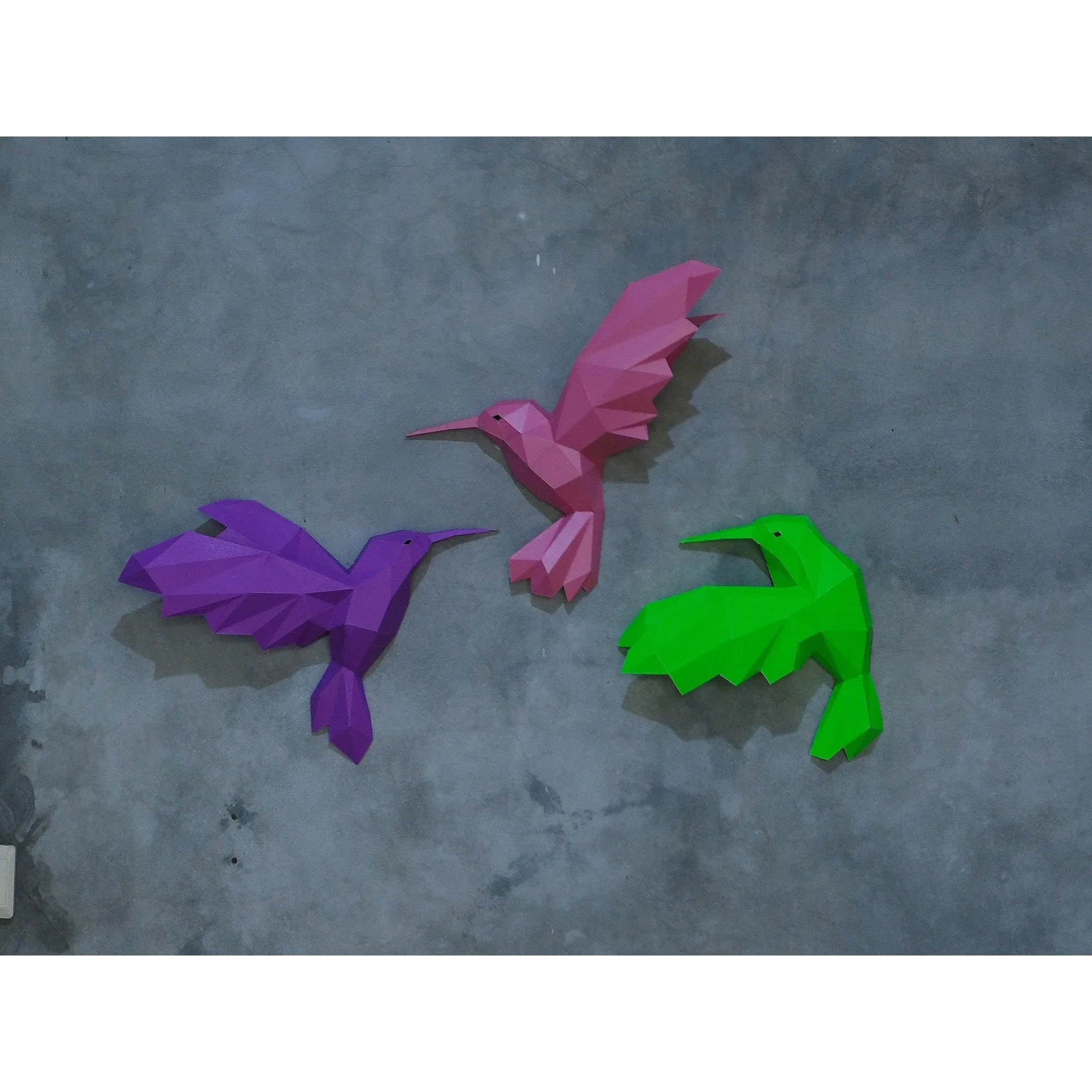 Hummingbird 3D Papercraft Model