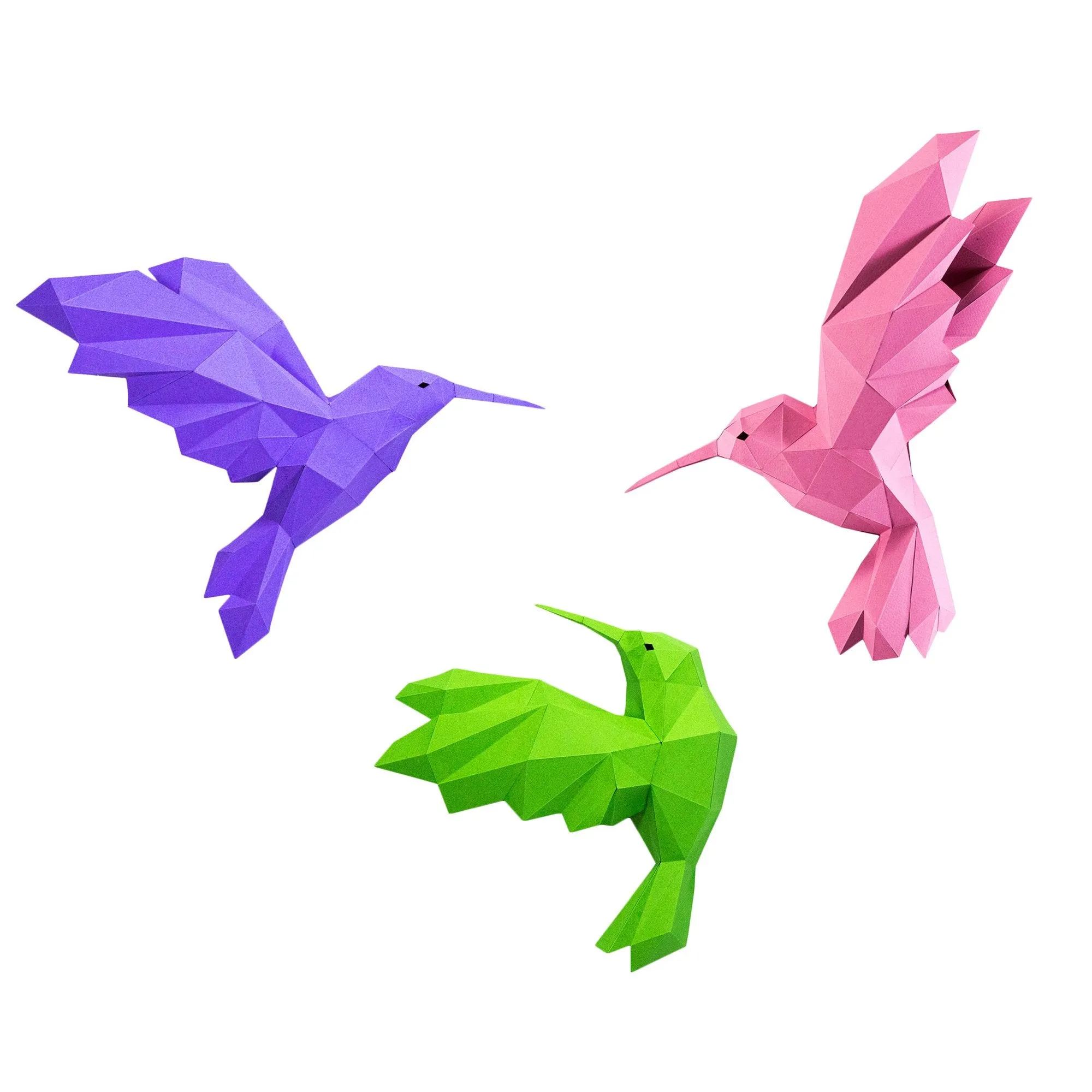 Hummingbird 3D Papercraft Model