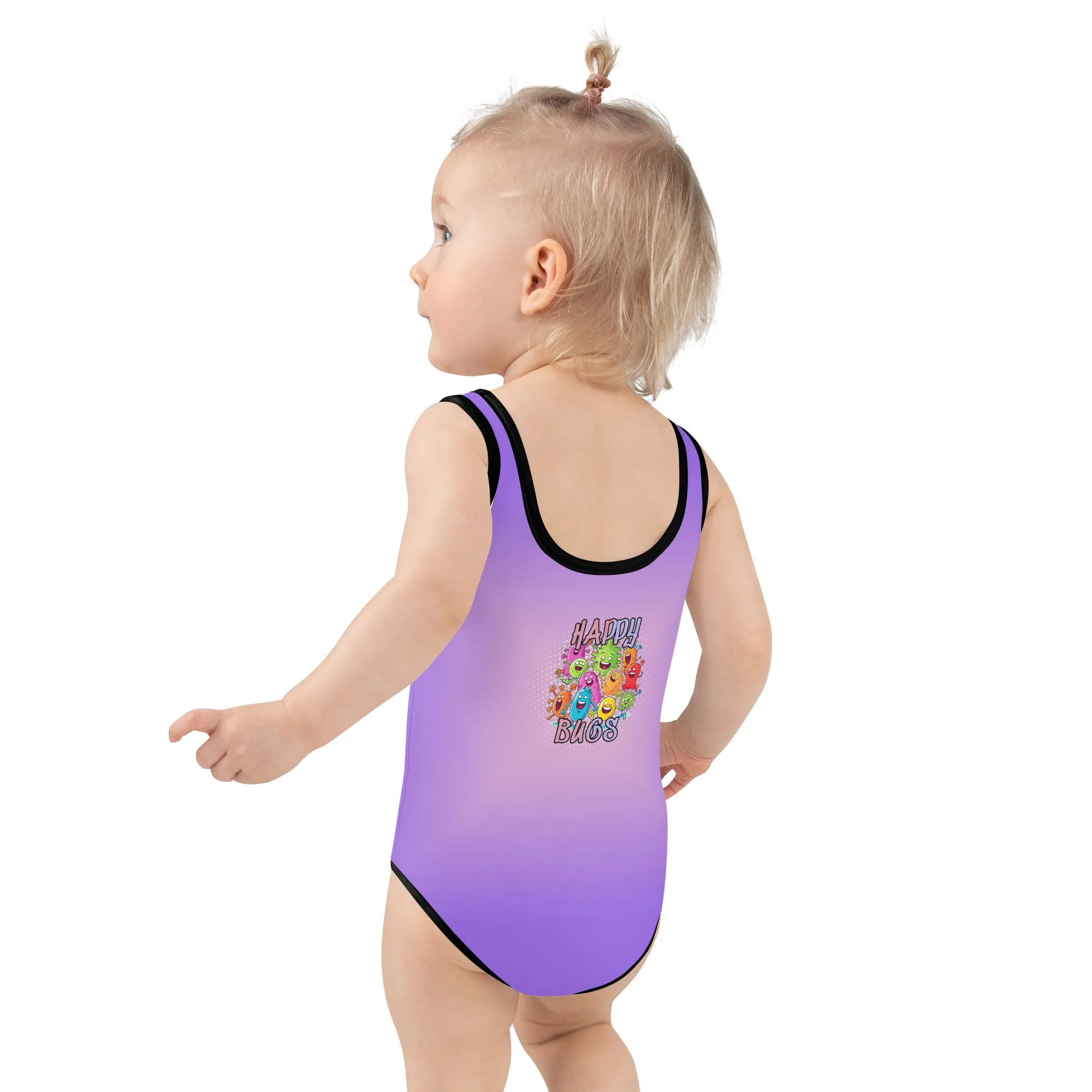 Kids Swimsuit Happy Bugs