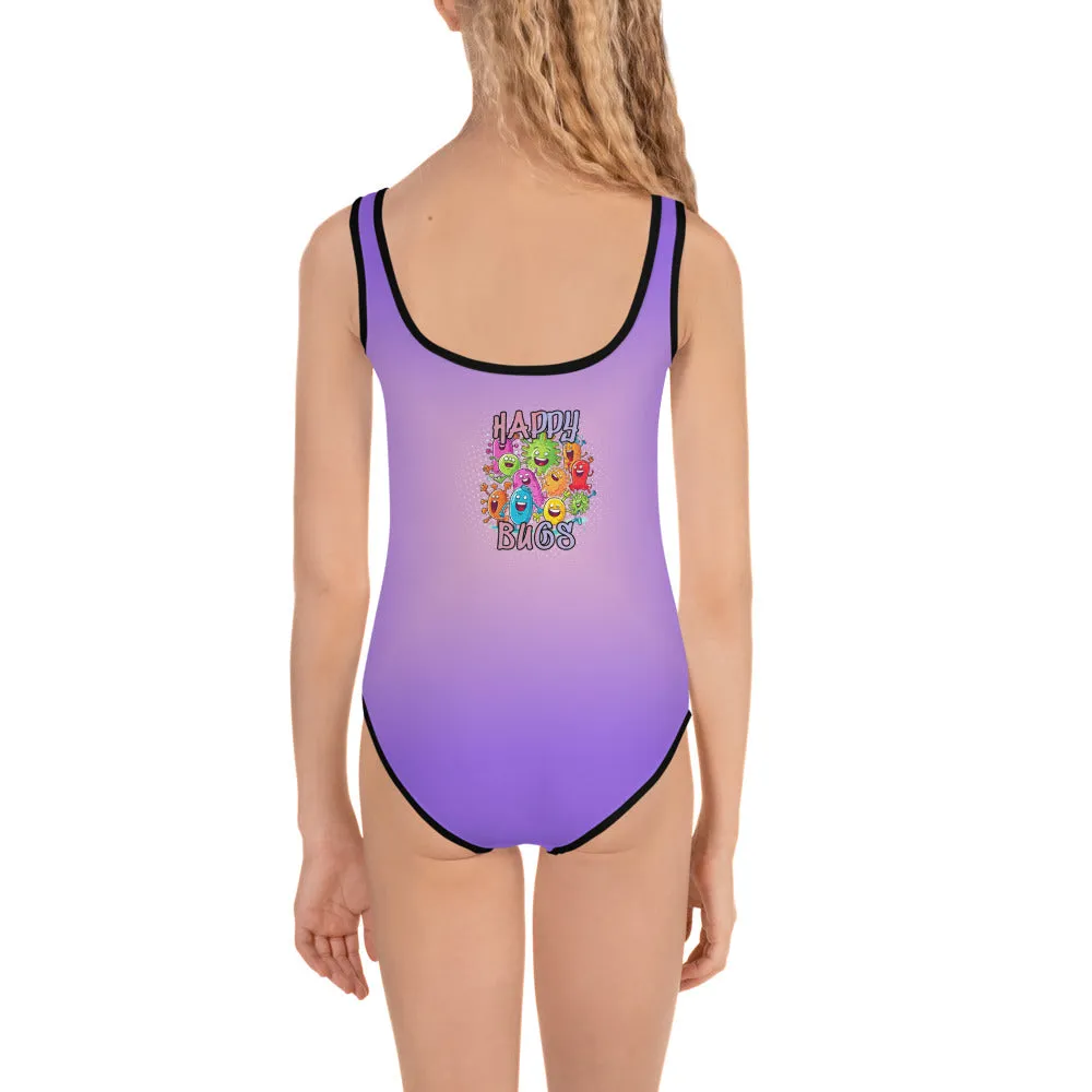 Kids Swimsuit Happy Bugs