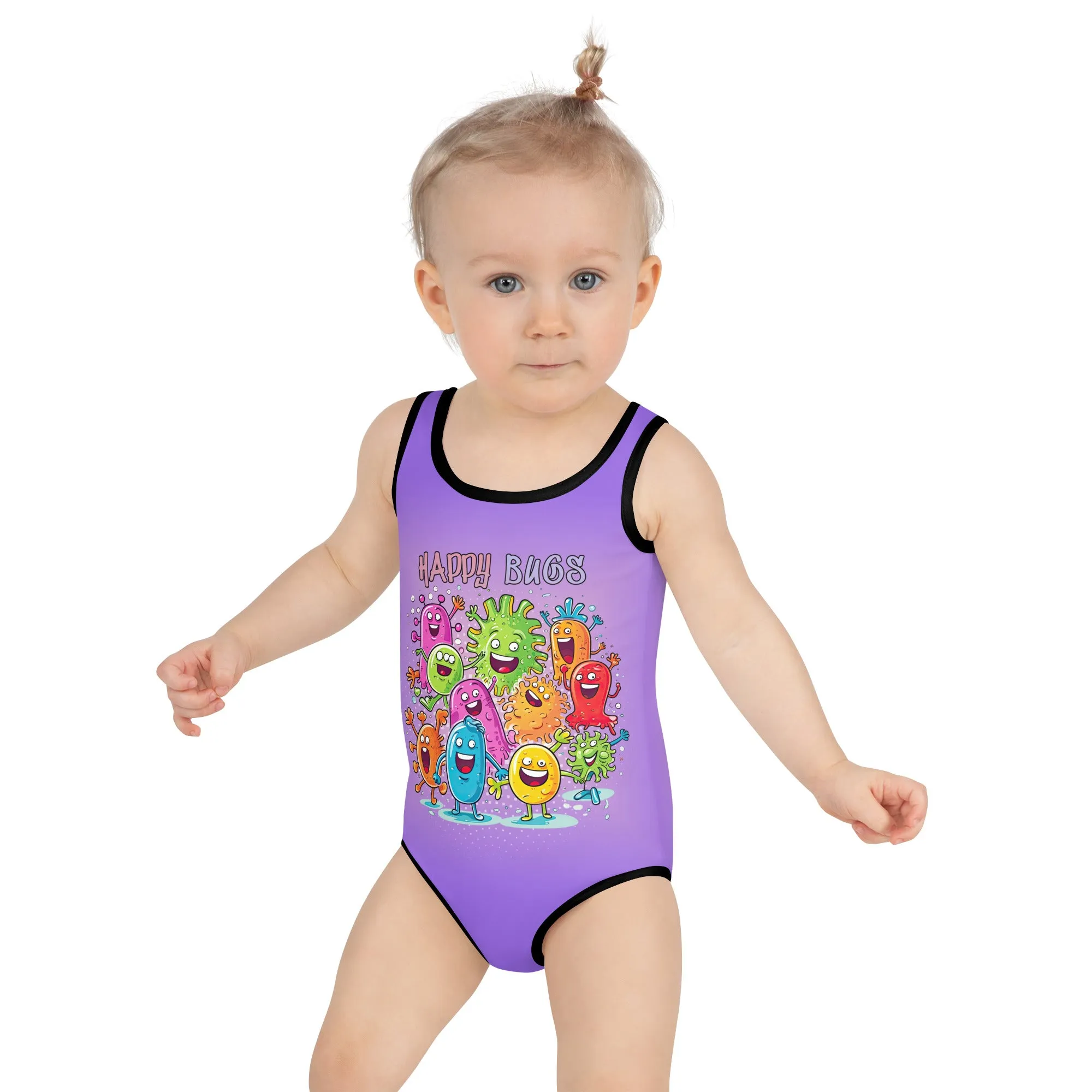 Kids Swimsuit Happy Bugs