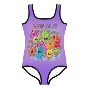 Kids Swimsuit Happy Bugs